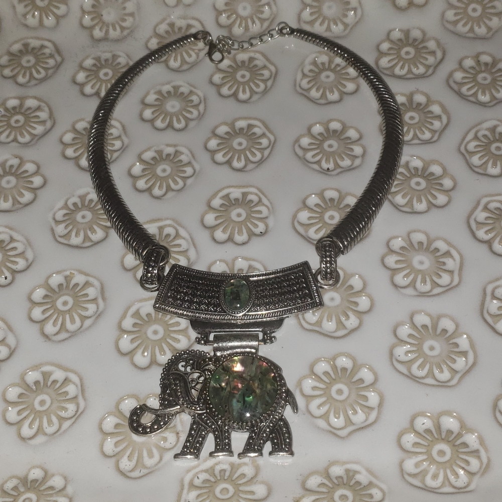 Elephant necklace